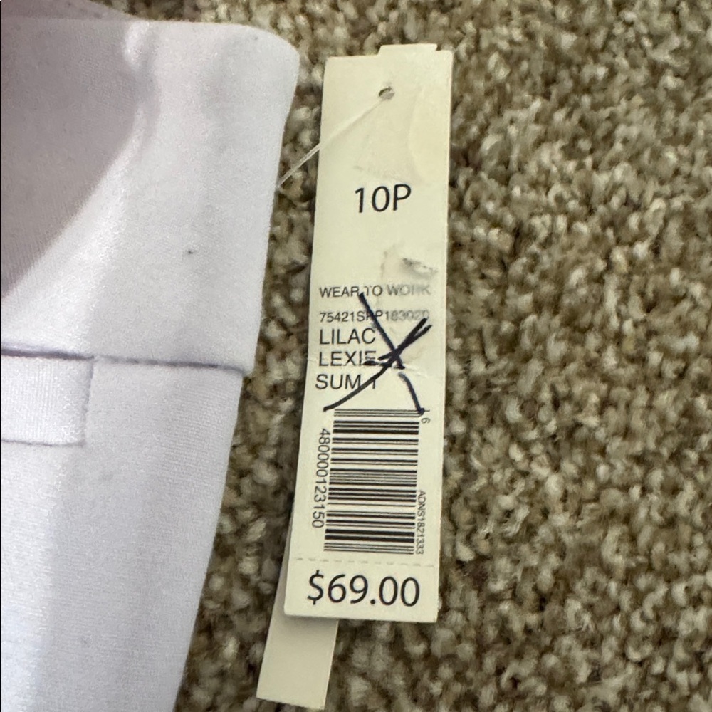 NWT The Limited Womens Ankle Lexie white size 10P - Picture 9 of 11